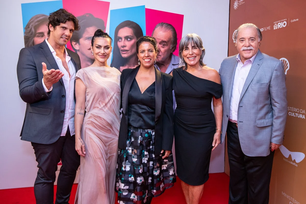 Rafel Infante, Cleo Pires, Anita Barbosa, Gloria Pires e Tony Ramos Rafel Infante, Cleo Pires, Anita Barbosa, Gloria Pires e Tony Ramos