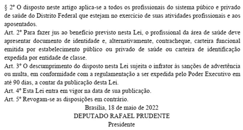 GDF tem 90 dias para regulamentar a lei, mas também pode recorrer à Justiça GDF tem 90 dias para regulamentar a lei, mas também pode recorrer à Justiça