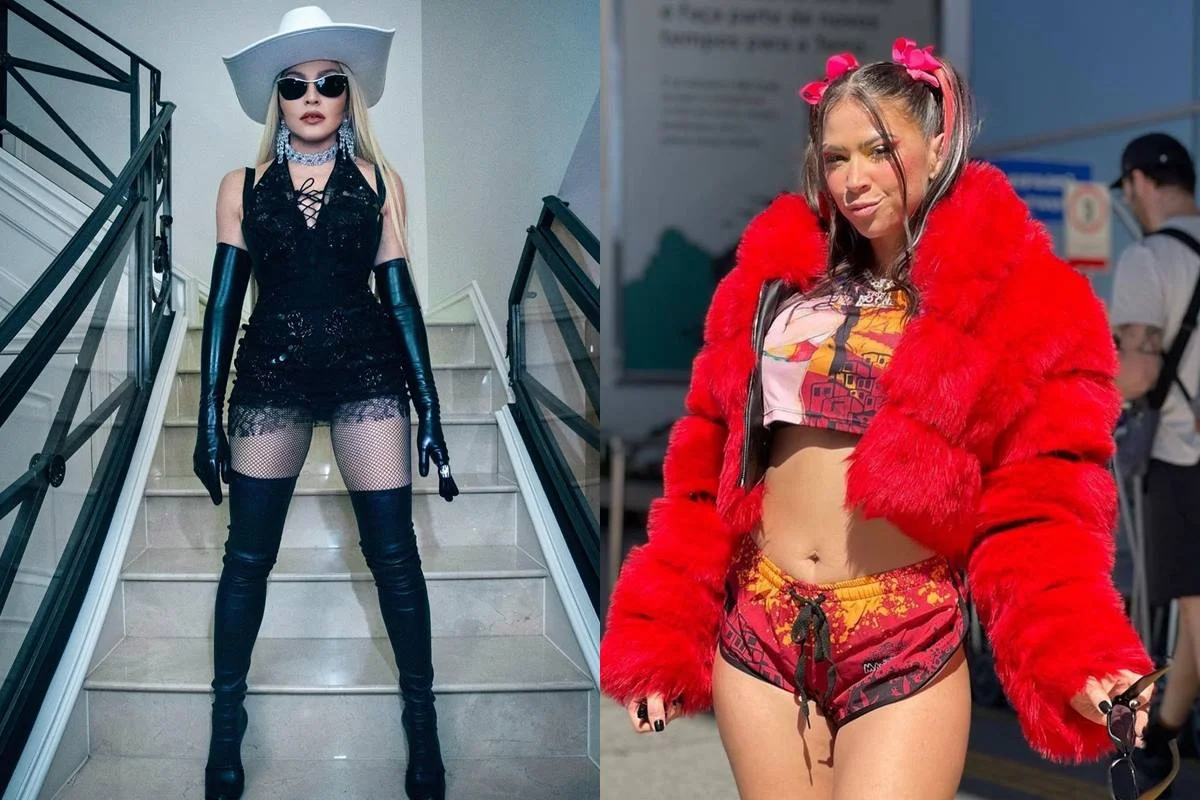 Após show no RJ, Madonna é comparada a MC Pipokinha; entenda Após show no RJ, Madonna é comparada a MC Pipokinha; entenda