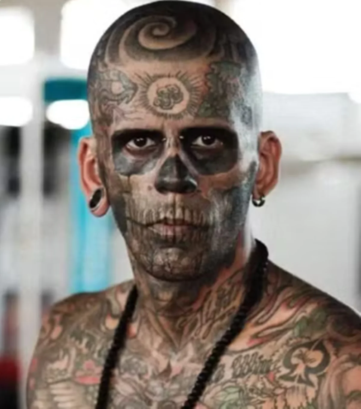 Com mais de 170 tatuagens, Leandro Souza já foi "o homem mais tatuado do Brasil" Com mais de 170 tatuagens, Leandro Souza já foi "o homem mais tatuado do Brasil"