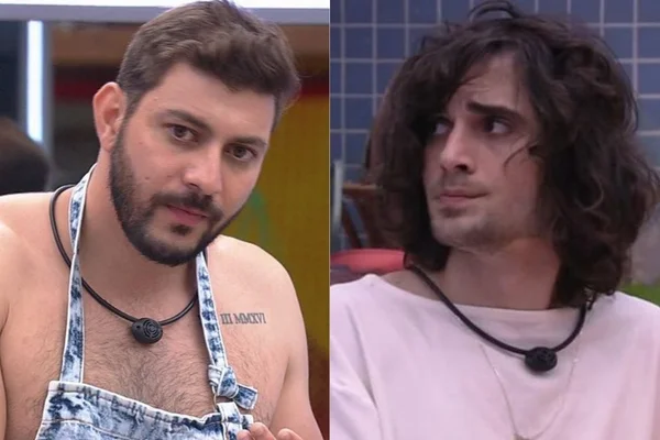 Caio e Fiuk no BBB21