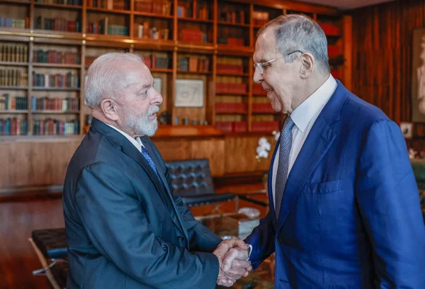 Lula e Sergey Lavrov