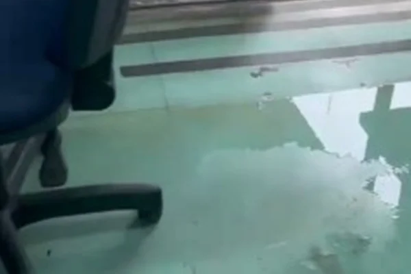 HRG inundado - Metrópoles