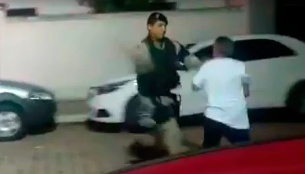 Idoso é agredido de forma covarde por PM na Paraíba