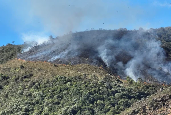 incêndio Serra da Gandarela