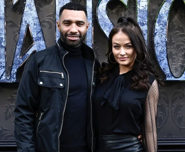 Jermaine Pennant e a ex-esposa Jess Impiazzi