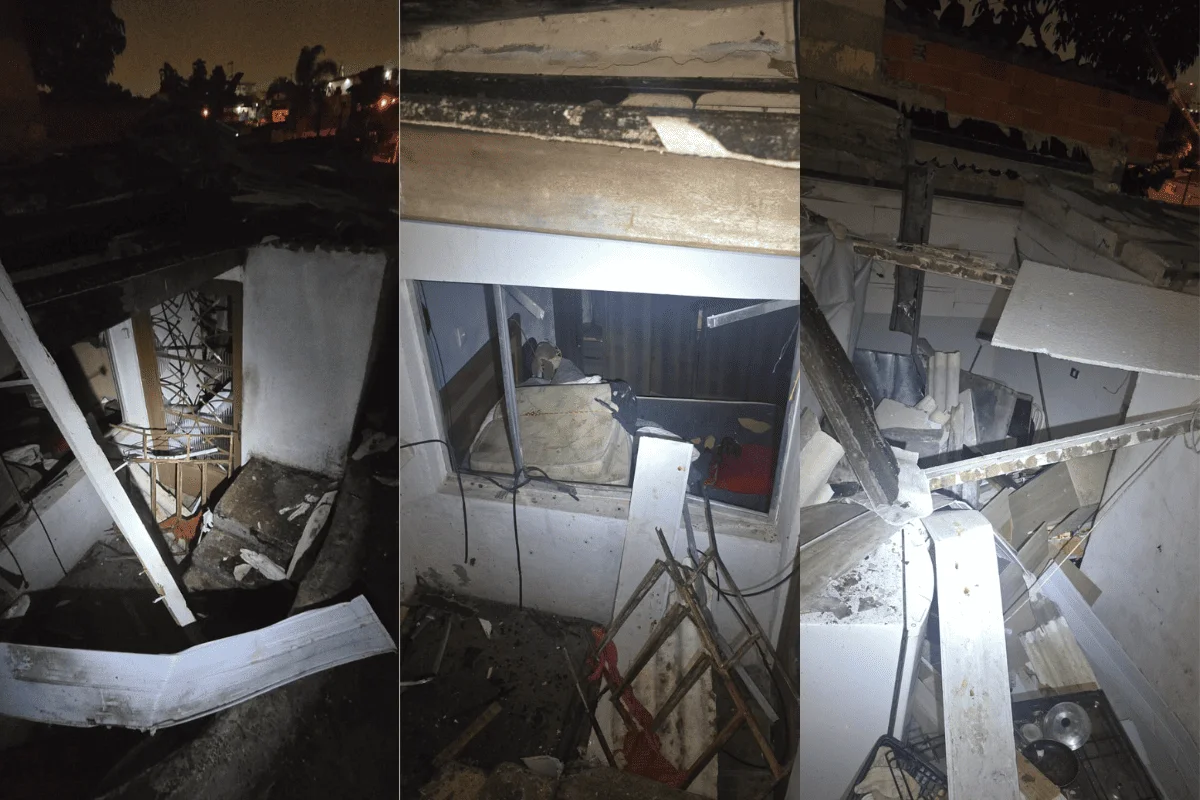 Explosão após vazamento de gás destrói casas e deixa 2 feridos em SP - imagem 2 Explosão após vazamento de gás destrói casas e deixa 2 feridos em SP - imagem 2