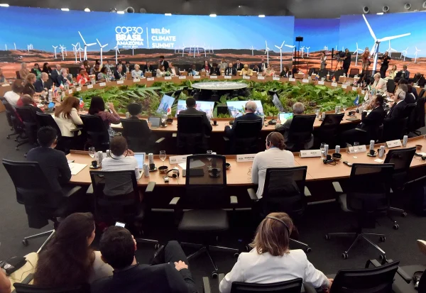 Lideres em reunião na Conferência das Nações Unidas sobre Mudanças Climáticas COP 30 - Metrópoles
