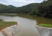 Em 2018, obra transferiu água do Sistema Cantareira para o sistema Jaguari-Atibainha, em Nazaré Paulista. 