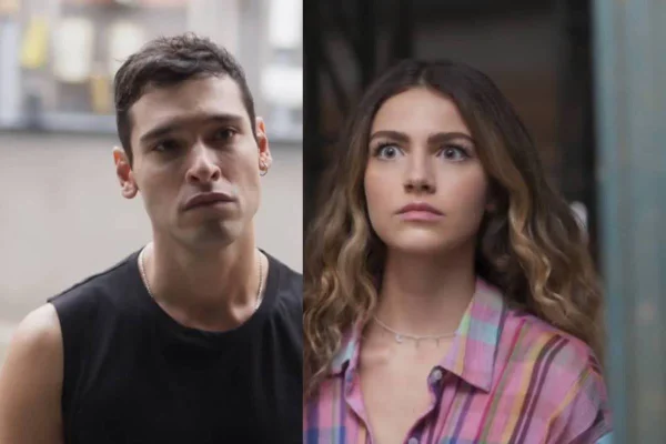Foto coloridas de Lou e Renan de Cara e Coragem -Metrópoles