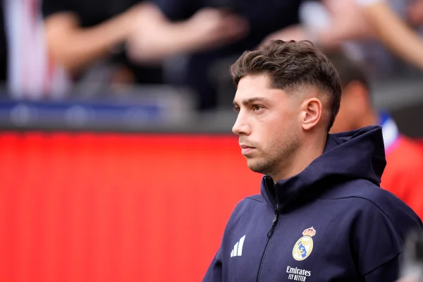 Foto colorida de Fede Valverde, do Real Madrid - Metrópoles