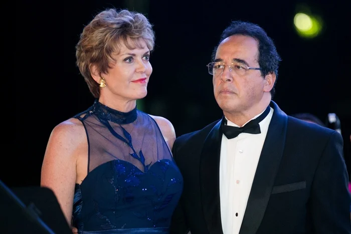 A embaixadora da Áustria Marianne Feldmann com o marido, José Alejandro Hidalgo A embaixadora da Áustria Marianne Feldmann com o marido, José Alejandro Hidalgo