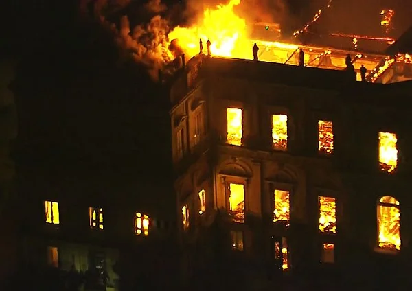 Vídeo. Veja como ficou o Museu Nacional após incêndio