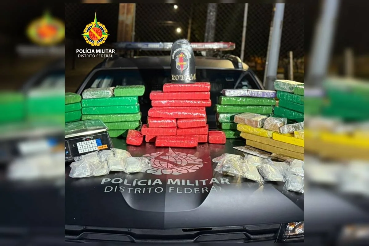 Tráfico de drogas PMDF Gama