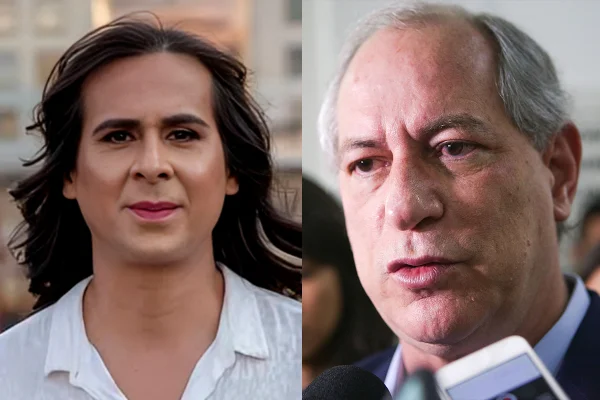 Duda Salabert e Ciro Gomes