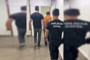 Momento da prisão