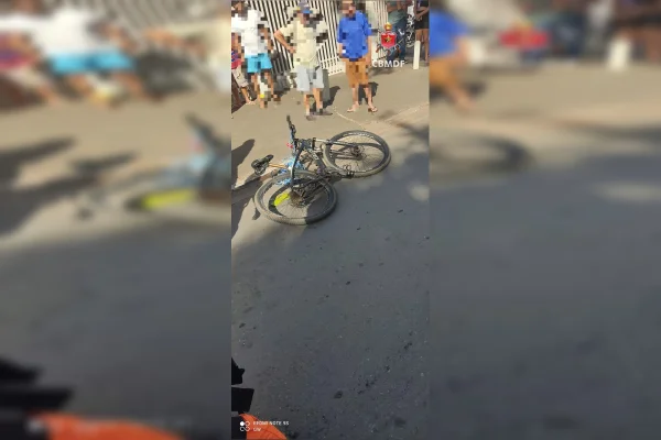 Ciclista morre após ser atropelado por ônibus em via do DF