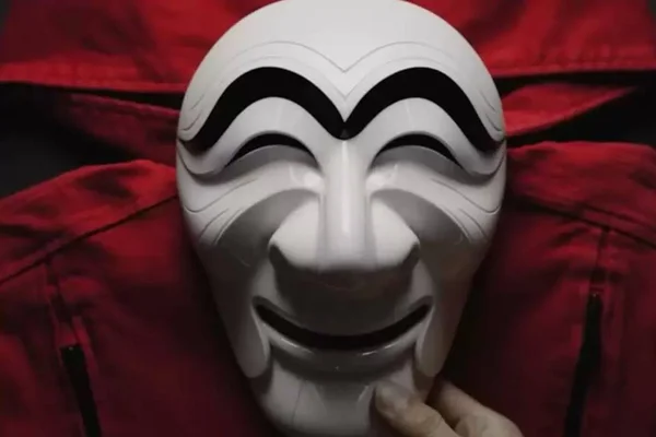 Poster de divulgação da série La Casa de Papel Coreia - Metrópoles