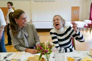 A princesa de Gales se divertiu no evento 