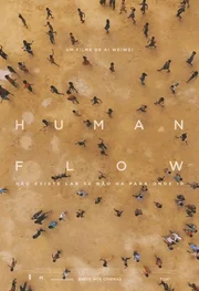 Pôster de "Human Flow: Não Existe Lar se Não Há Para Onde Ir" Pôster de "Human Flow: Não Existe Lar se Não Há Para Onde Ir"