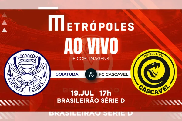 Arte colorida de Goiatuba e Cascavel, pela Série D - Metrópoles