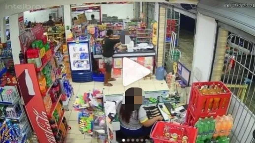 Policial de folga impede assalto a mercado e suspeito é baleado na PB