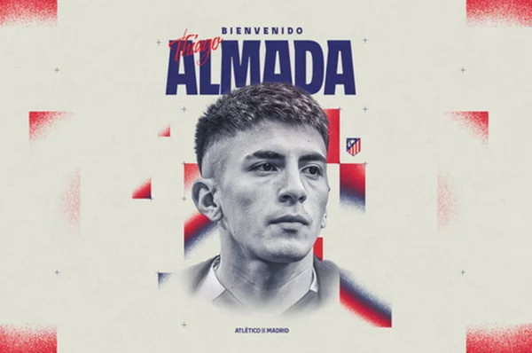 Thiago Almada, do Atlético de Madrid - Metrópoles