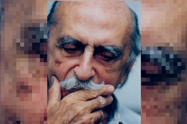 Foto colorida do rosto de Lucio Costa - Metrópoles