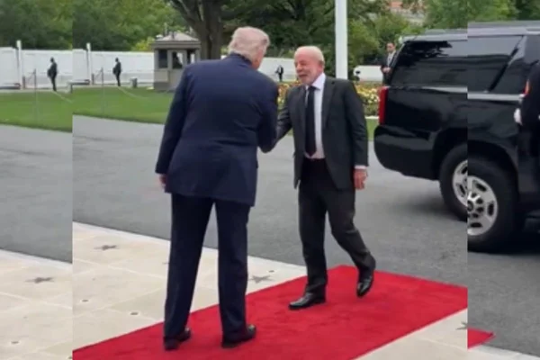 Trump recebe Lula na Casa Branca