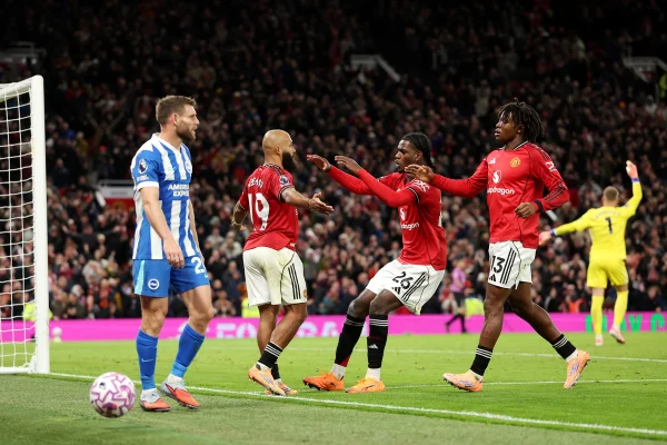Manchester United x Brighton pela Premier League