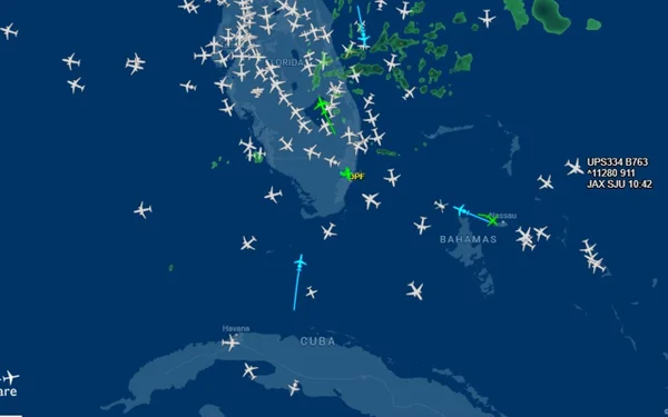 Voo em que Flávio estaria é o mais acompanhado do mundo em plataforma aérea