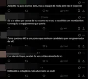 Internautas criticam uso de canção de Gabriel Diniz em vídeo de Zema com avião Internautas criticam uso de canção de Gabriel Diniz em vídeo de Zema com avião