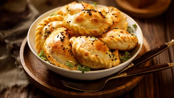 Empanadas de cogumelos