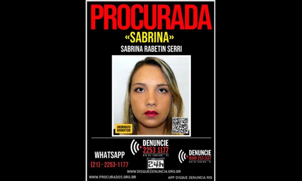 mulher em cartaz de procura-se