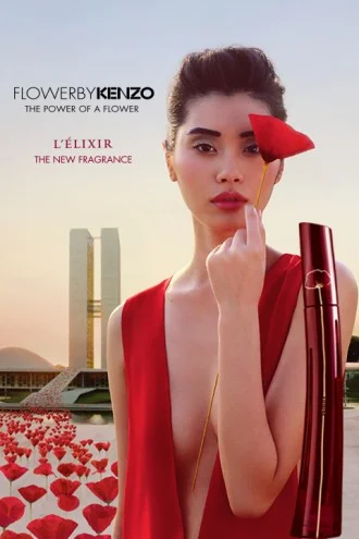 Brasília é o cenário da próxima campanha do perfume Flower by Kenzo