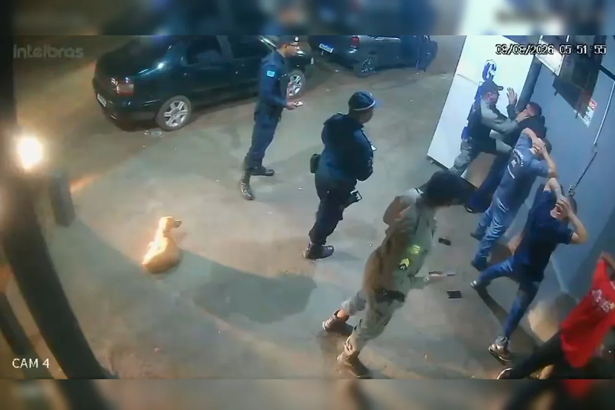 PM de Goiás é flagrado agredindo brutalmente homem durante abordagem