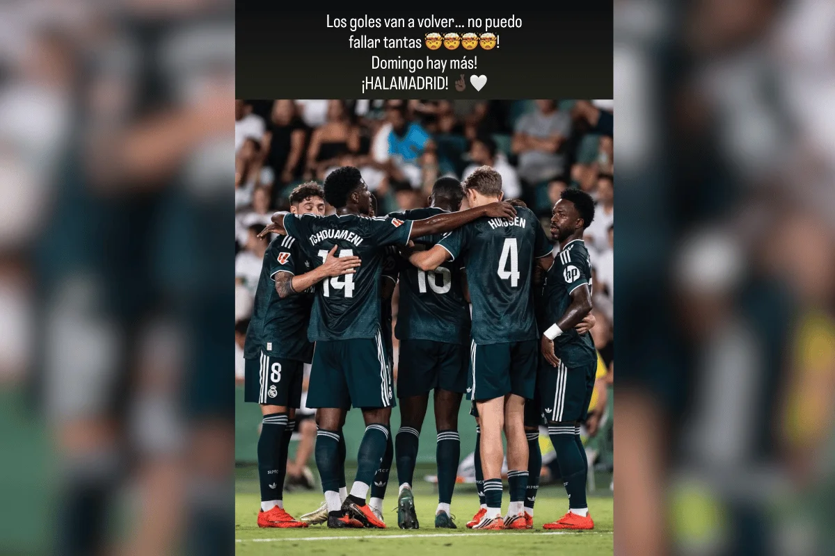 Vini Jr. se pronuncia nos stories após vitória do Real Madrid Vini Jr. se pronuncia nos stories após vitória do Real Madrid