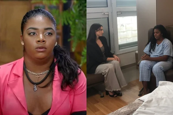 Raquel Brito concedeu entrevista exclusiva ao Domingo Espetacular