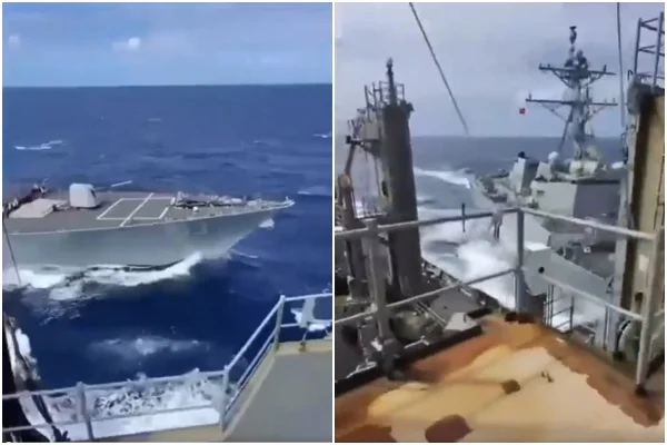 Navios em alto-mar - Metrópoles