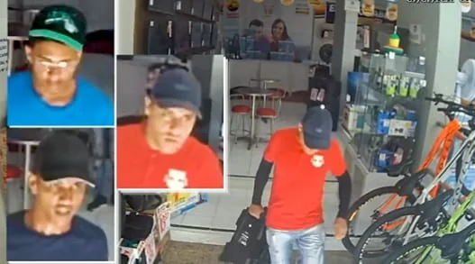 Vídeo: assaltantes fazem reféns e roubam loja de eletrônicos na PB