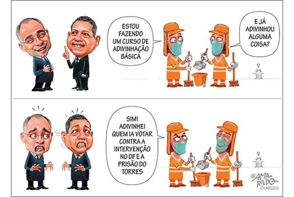 Charge do Amarildo