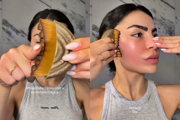Escova que faz lifting no rosto é nova febre da beleza. Vale a pena usar?