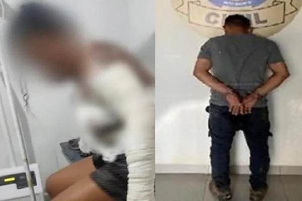 Polícia prende homem suspeito de queimar mulher viva