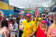 Alckmin, Haddad e Tebet participam de caminhada pró-Lula em Heliópolis - imagem 3 Alckmin, Haddad e Tebet participam de caminhada pró-Lula em Heliópolis - imagem 3