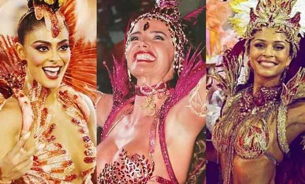 Juliana Paes, Luma de Oliveira e Grazi Massafera