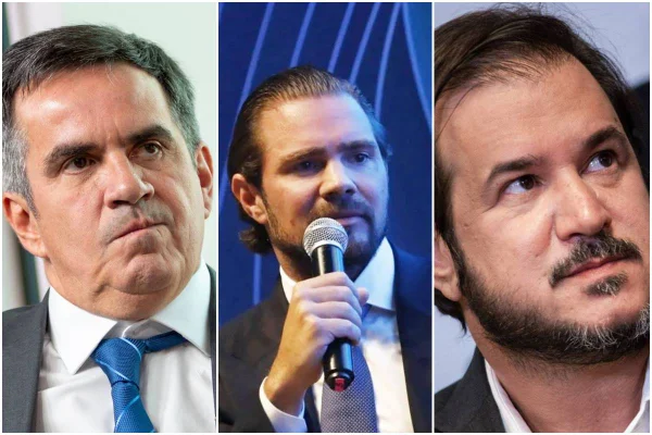 Ciro Nogueira, Daniel Vorcaro e Antonio Rueda