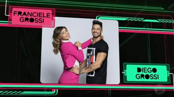 Franciele Almeida e Diego Grossi no Power Couple