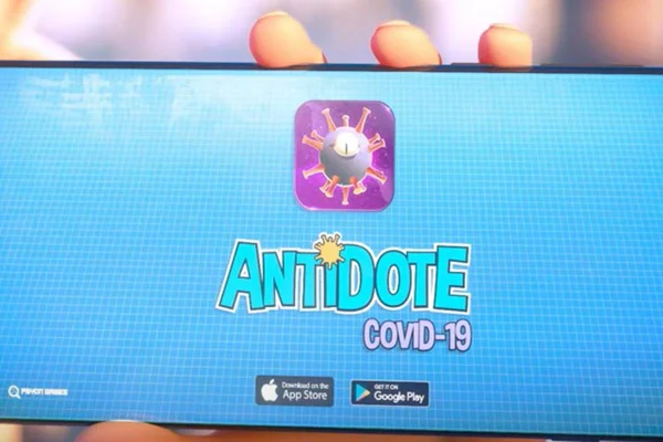 jogo antidote, da OMS