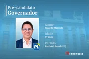 Pré-candidatos ao governo - Ricardo Marques (PL)
