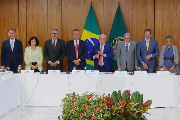 Lula e ministros de governo